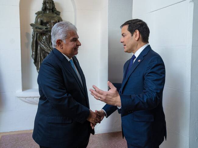 José Raúl Mulino y Marco Rubio | Foto: Gobierno de Panamá