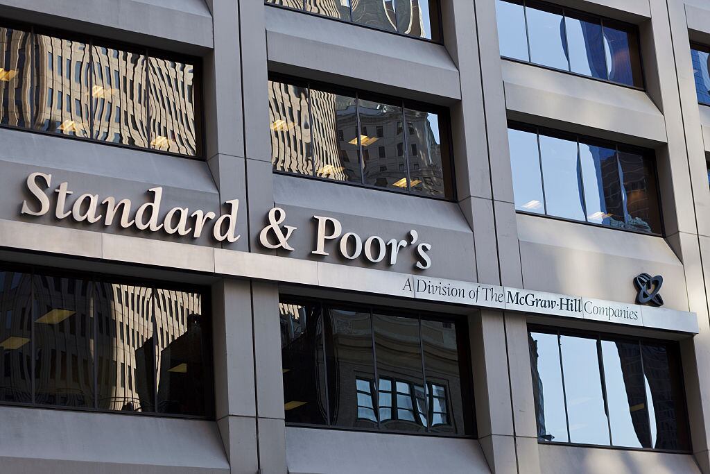 Imagen de referencia de Standard & Poor’s. (Photo by James Leynse/Corbis via Getty Images)