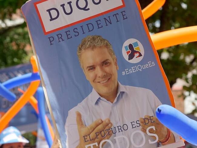 El CNE decidió abrir indagación preliminar contra el presidente Iván Duque y su gerente de campaña, Luis Guillermo Echeverri. Foto: Colprensa