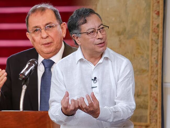 Jorge Rojas y Gustavo Petro | Foto: Colprensa y suministrada. 