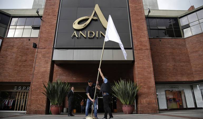 Atentado Centro Comercial Andino. Foto. Colprensa.