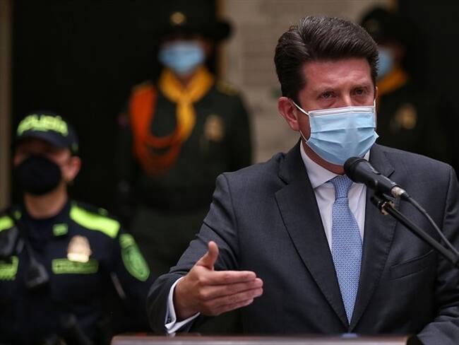 Ministro de Defensa Diego Molano. Foto: Getty Images