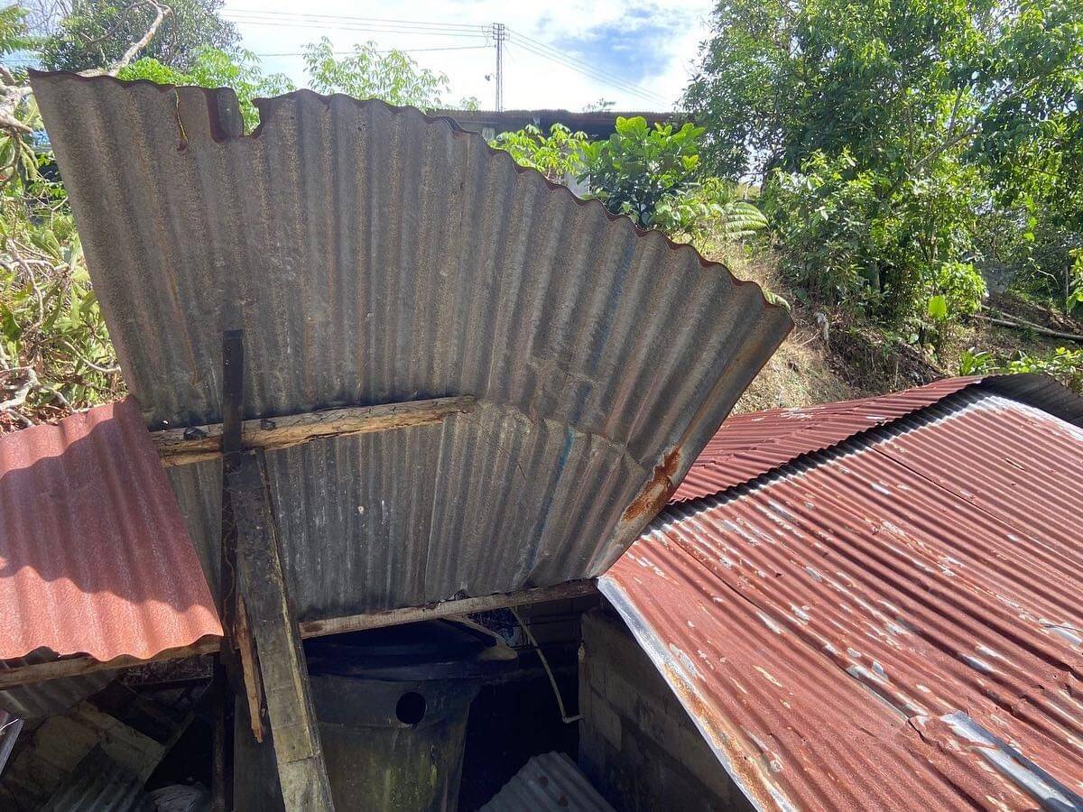 En veredas de Victoria, Caldas, personas resultaron afectadas por lluvias y un vendaval