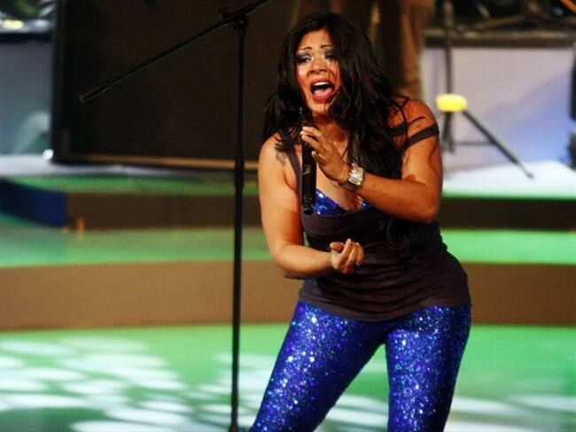 Cantante colombiana Marbelle. Foto: COLPRENSA – MAURICIO ALVARADO)