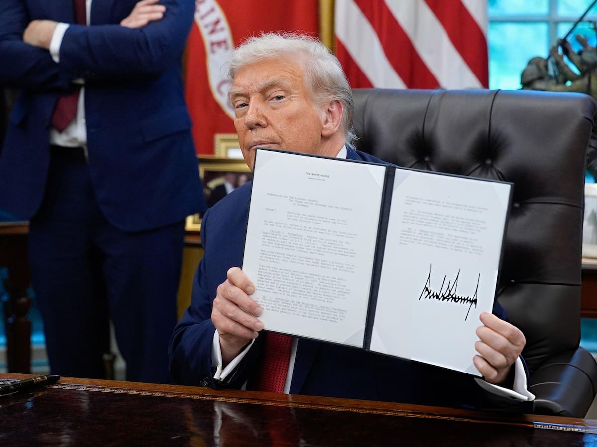 Trump firmó orden ejecutiva que hace efectivo el funcionamiento legal de TikTok en EE.UU.