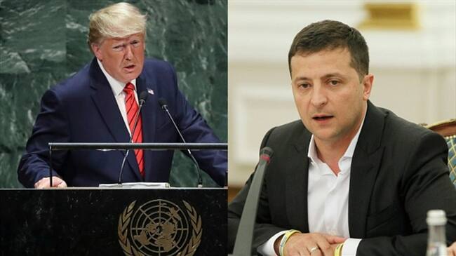 El presidente estadounidense, Donald Trump, y su homólogo ucraniano, Volodímir Zelenski. Foto: Getty Images
