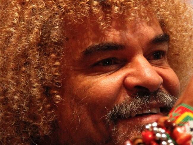 Carlos ' Pibe' Valderrama, exjugador de la Selección Colombia. Foto: Colprensa - Mario Franco