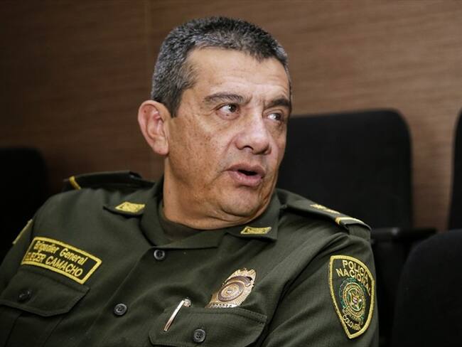 Tenemos unidades de inteligencia para impedir los actos vandálicos en las marchas: General Eliecer Camacho, comandante de la Policía de Medellín. Foto: Colprensa