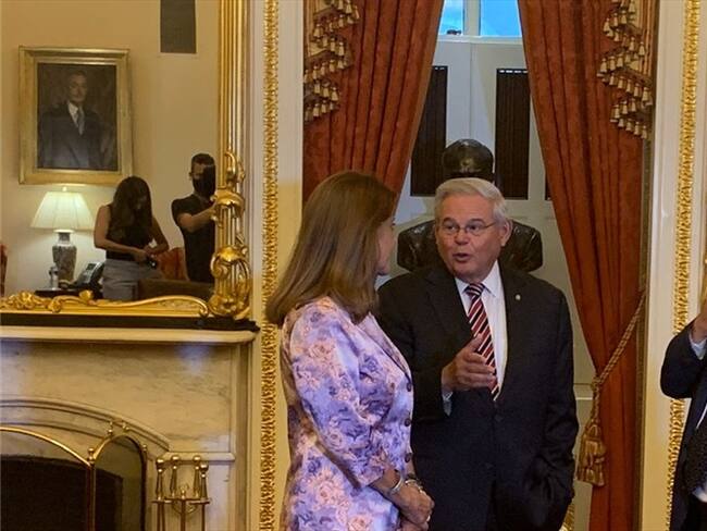 La vicepresidenta de Colombia se reunió con representantes del gobierno Biden. Foto: Yari Adrián