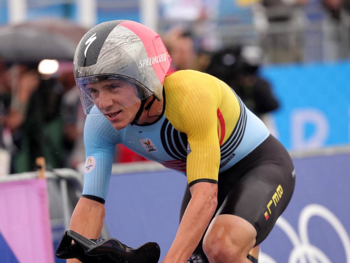 El belga Remco Evenepoel ganó el oro en la contrarreloj de los Juegos Olímpicos París 2024