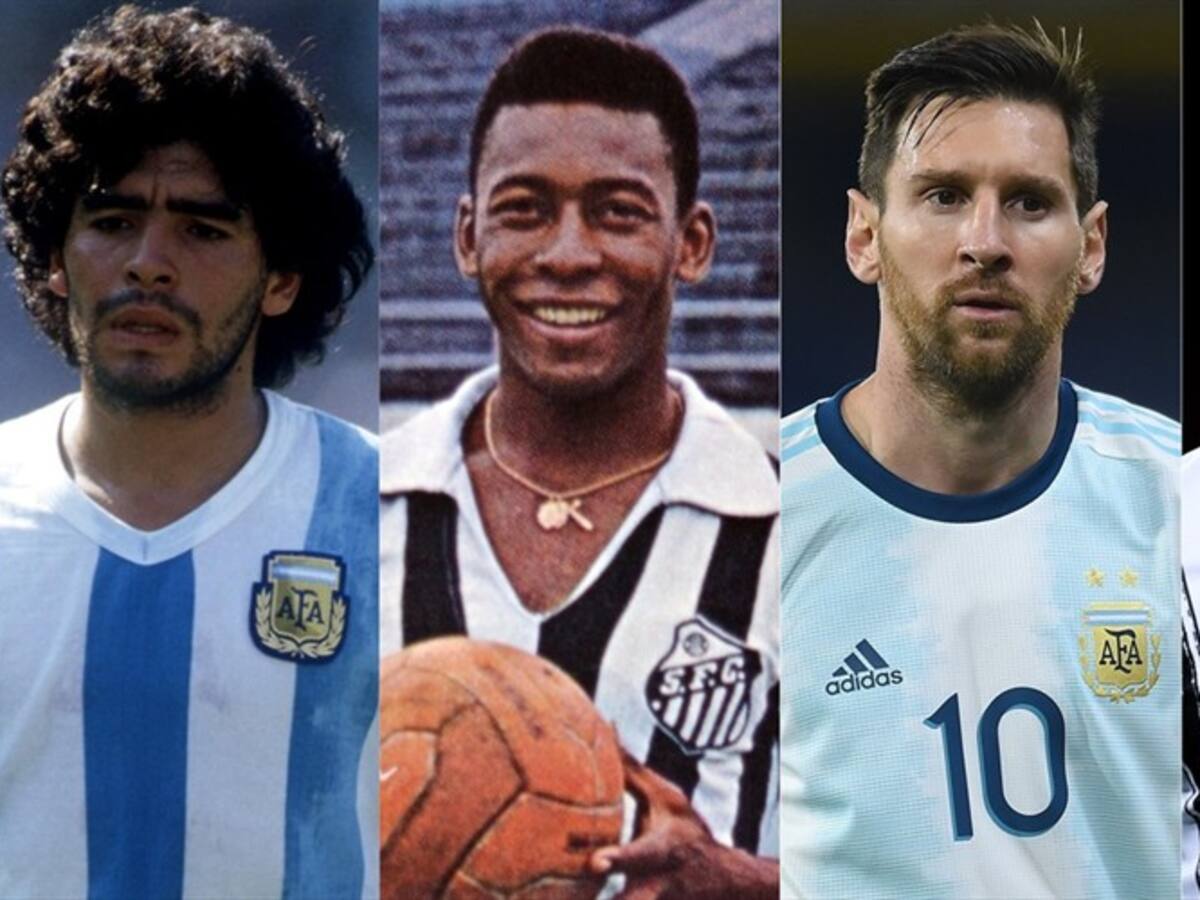 Maradona, Pelé, Messi, CR7: Este es el mejor equipo de la historia del fútbol