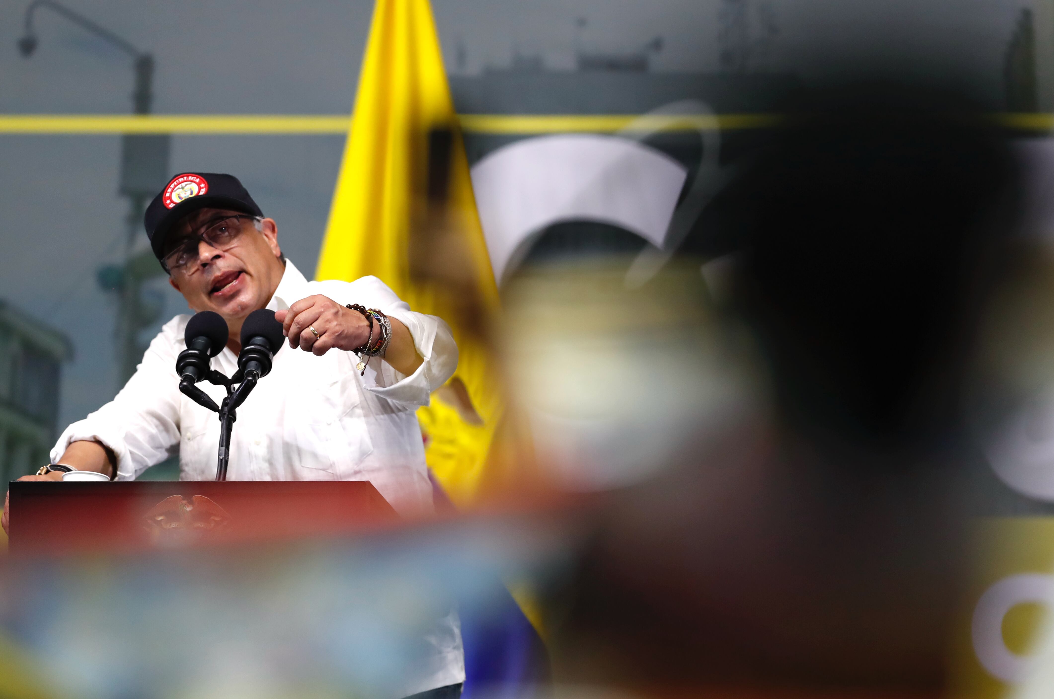 El presidente de Colombia, Gustavo Petro. Foto: EFE.