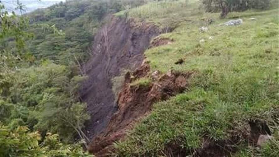 Aumenta a 55 familias evacuadas en San Eduardo, Boyacá, por falla geológica . Foto: Alcaldía de San Eduardo, Boyacá