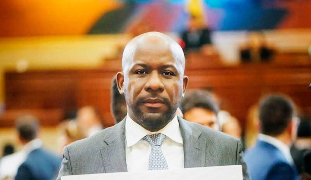 Jhon Arley Murillo, representante de la circunscripción por las comunidades negras y afro de Colombia