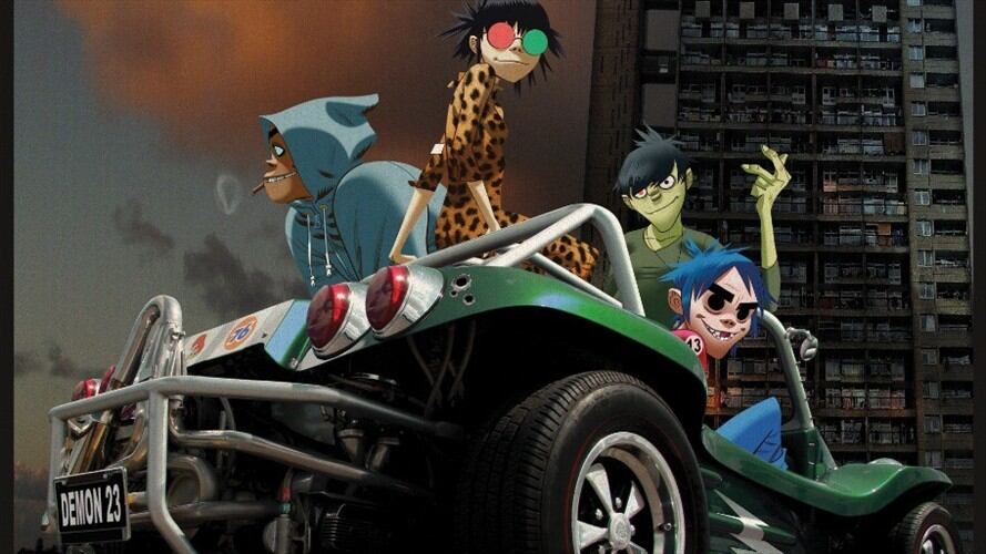 Gorillaz, grupo musical. Foto: Cortesía: Paramo / Gorillaz vuelve a Colombia