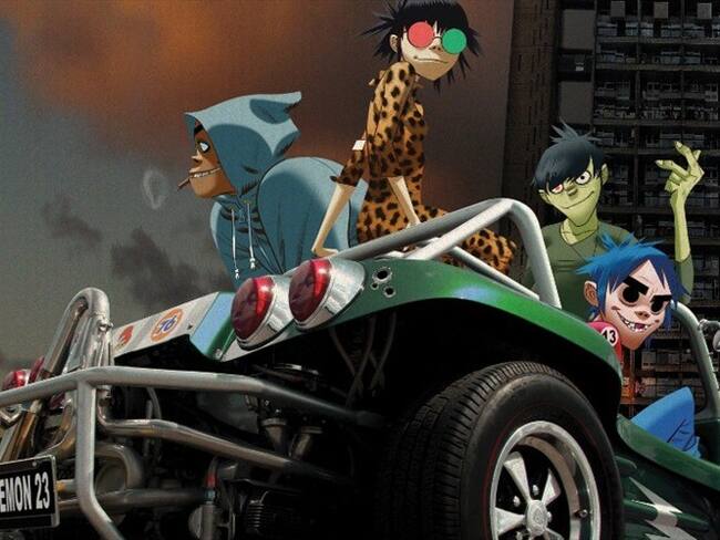 Gorillaz, grupo musical. Foto: Cortesía: Paramo / Gorillaz vuelve a Colombia