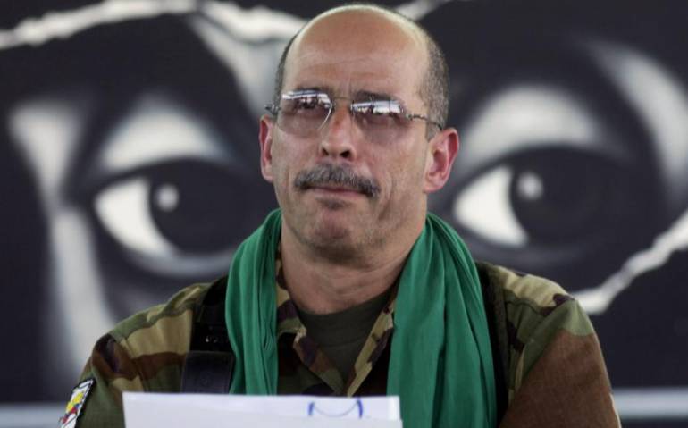 Simón Trinidad en los frustrados diálogos de paz en El Caguán.