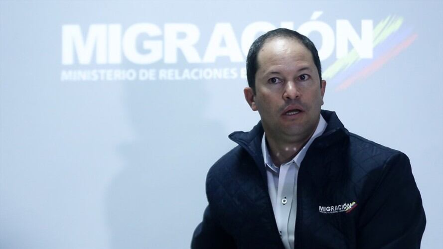 Juan Francisco Espinosa, director de Migración Colombia. Foto: Colprensa