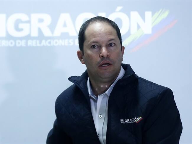 Juan Francisco Espinosa, director de Migración Colombia. Foto: Colprensa