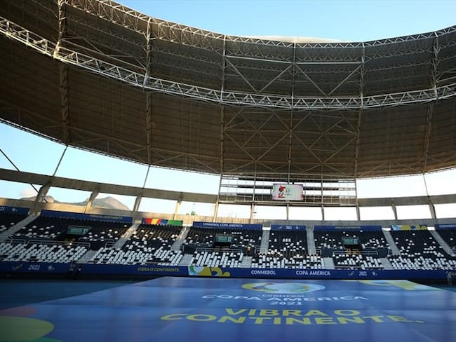 Estadio Olímpico Nilton Santos de Brasil. Foto: Buda Mendes/Getty Images