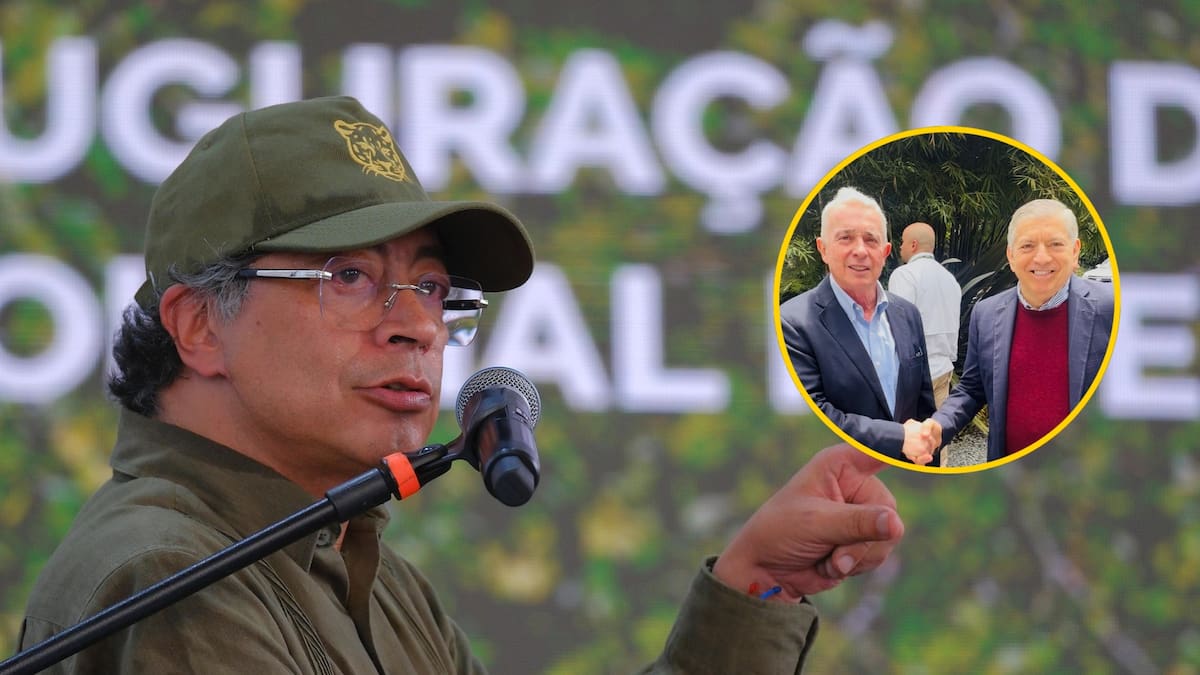 Petro cuestionó reunión Gaviria-Uribe: los señaló por origen del paramilitarismo y el neoliberalismo