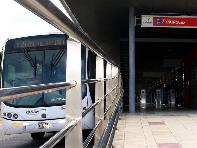 Estación Chiquinquirá del sistema de transporte masivo Transmetro en Barranquilla./ Foto: Transmetro