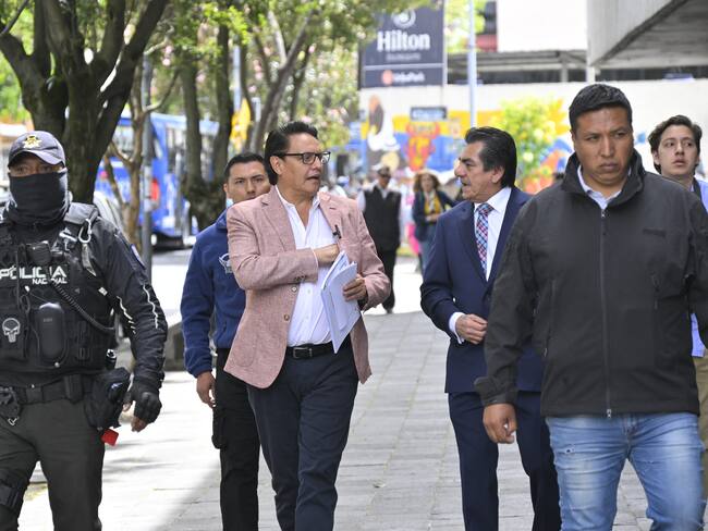 Fernando Villavicencio. (Photo by Rodrigo BUENDIA / AFP)