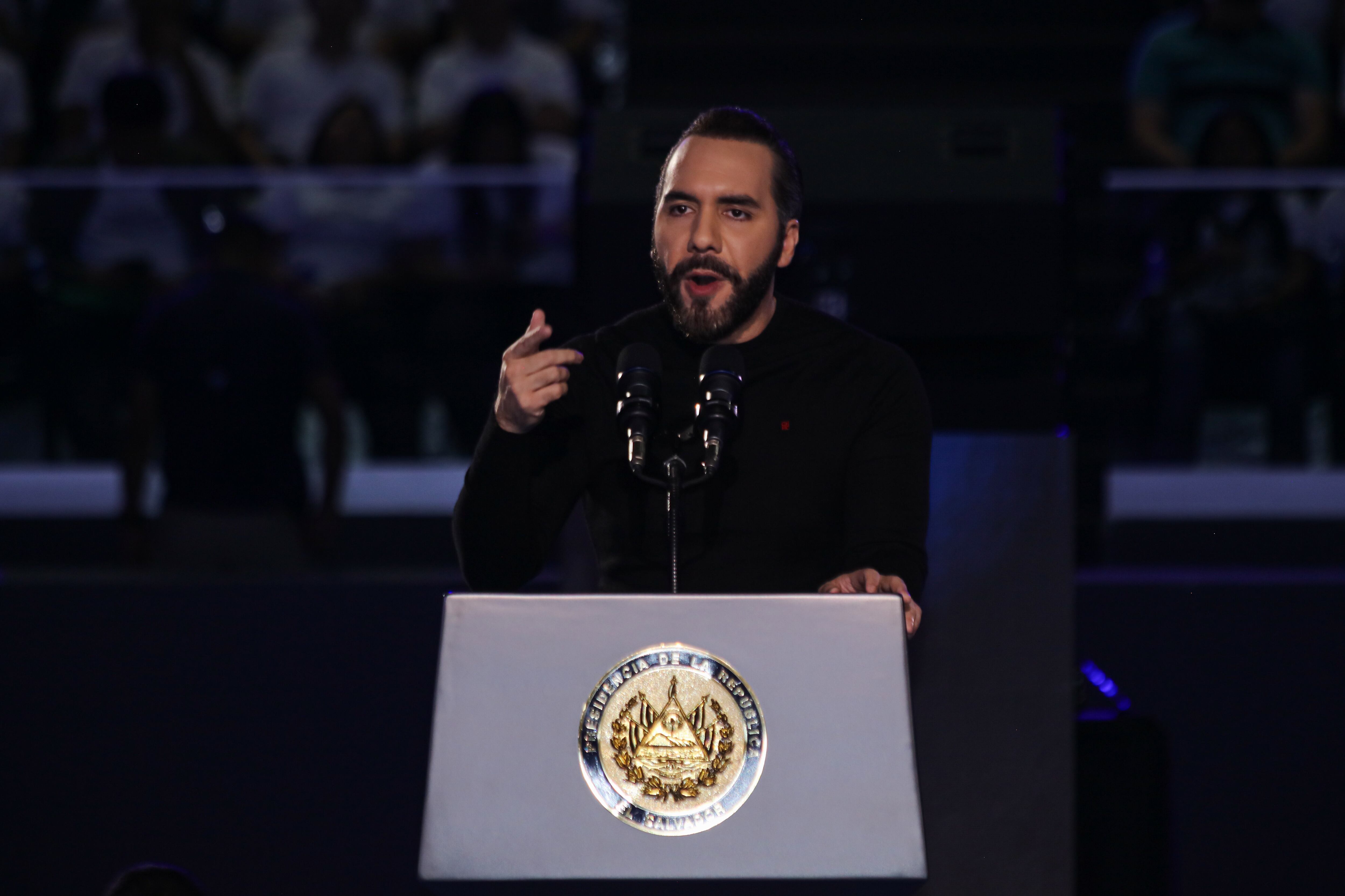 Nayib Bukele. Foto: Alex Peña/Getty Images.