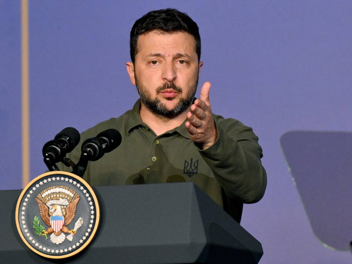 Zelenski dice que el préstamo de los activos rusos permite a Ucrania reforzar sus tropas