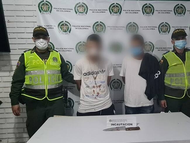 El hecho violento ocurrió en horas de la noche del jueves 15 de julio en el sur de Cali. Foto: Policía Nacional