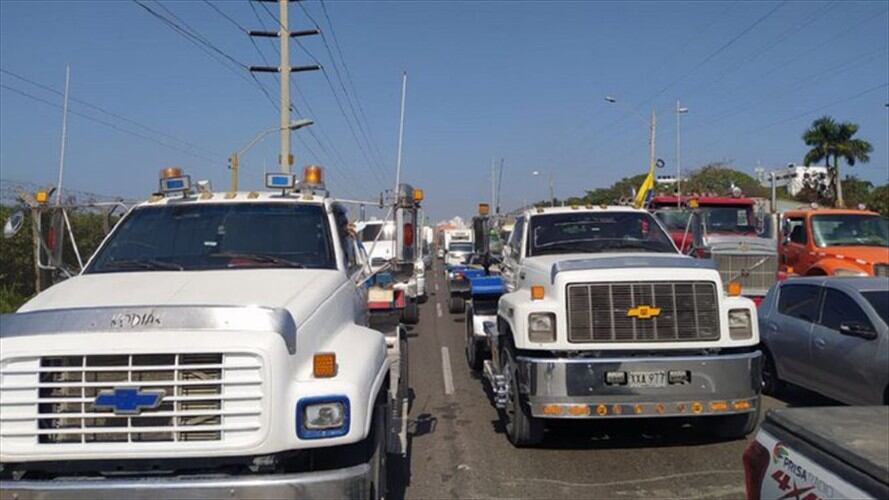 William Dau insiste en que camioneros deben pagar peajes. Foto: Cortesía