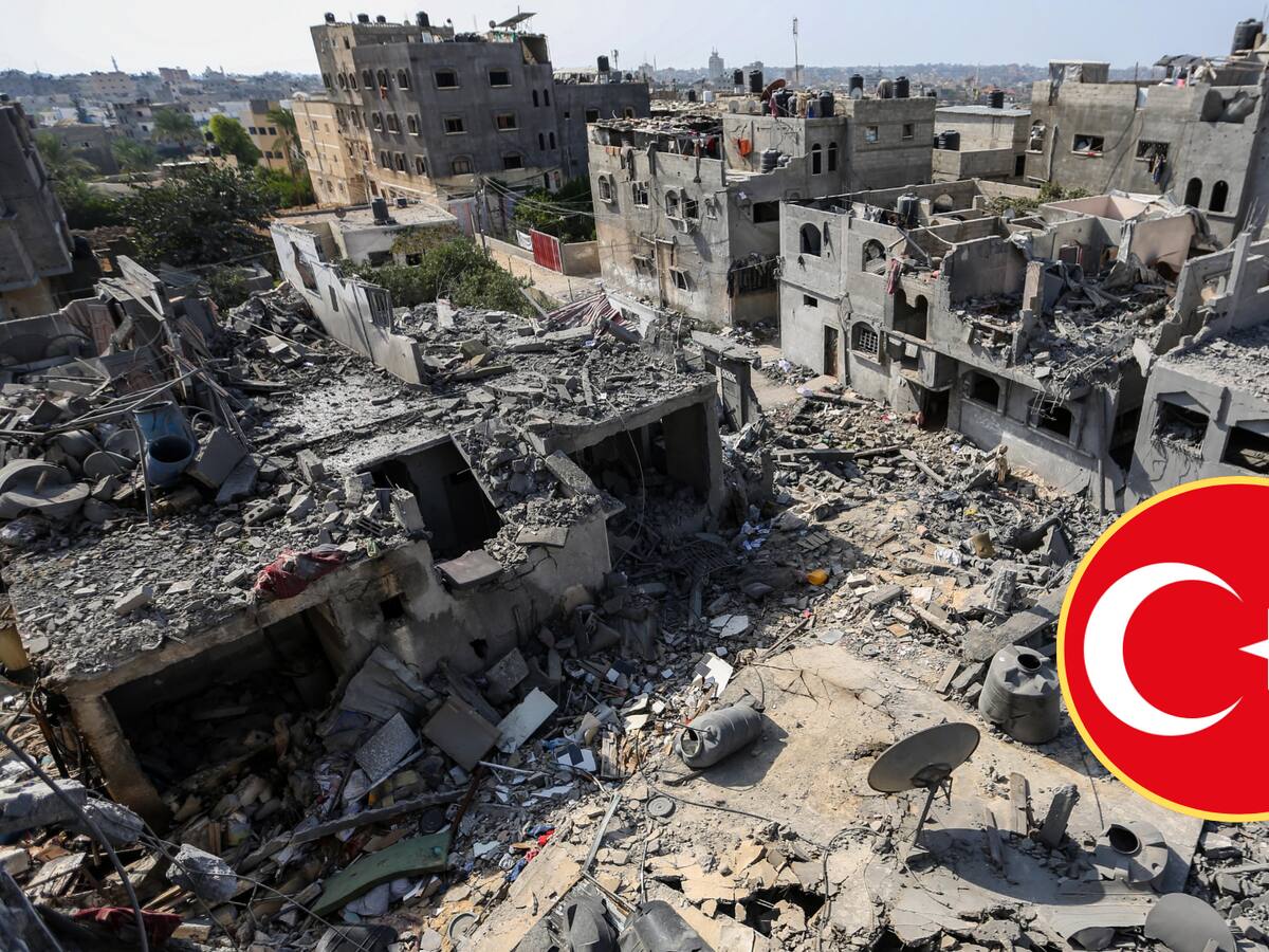 Turquía participará en la búsqueda de cuerpos entre las ruinas de Gaza