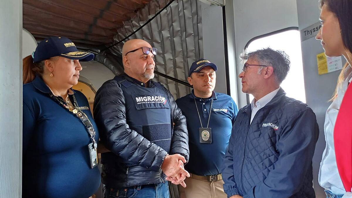 Las primeras imágenes de Salvatore Mancuso al llegar a Colombia