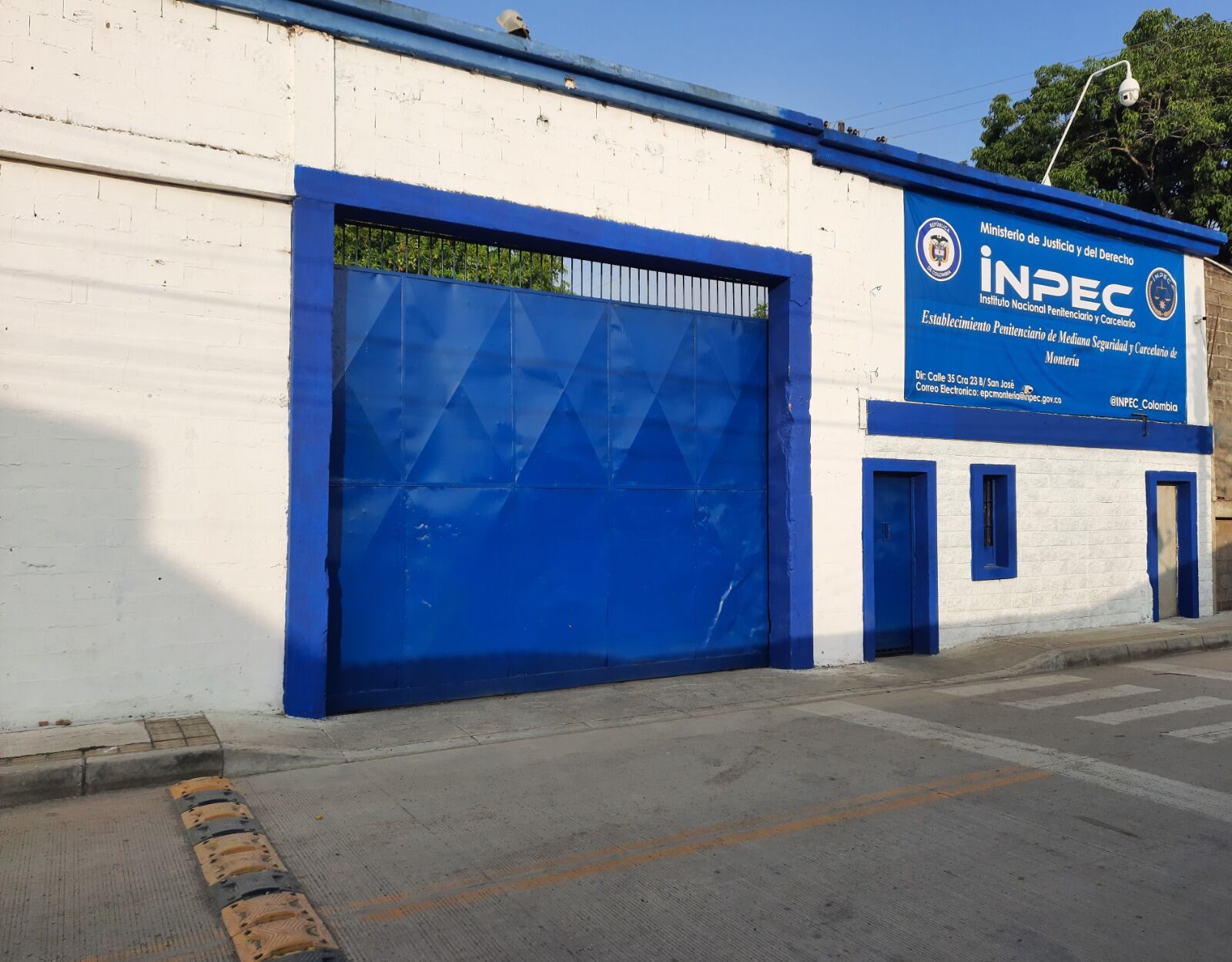 Cárcel Las Mercedes en Montería. Foto: cortesía Inpec.