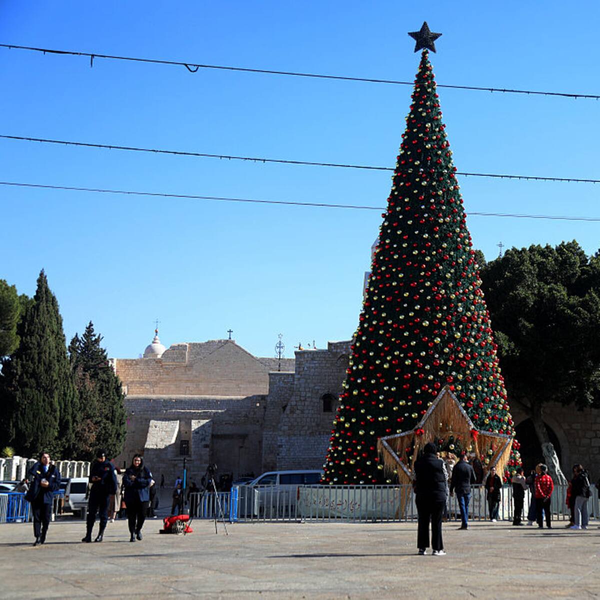 Por primera vez, el árbol de Navidad se encenderá en Gaza tras más de tres años de guerra