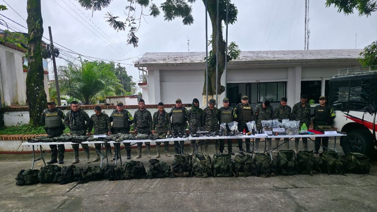 Capturan a nueve integrantes del grupo armado Comandos de Frontera