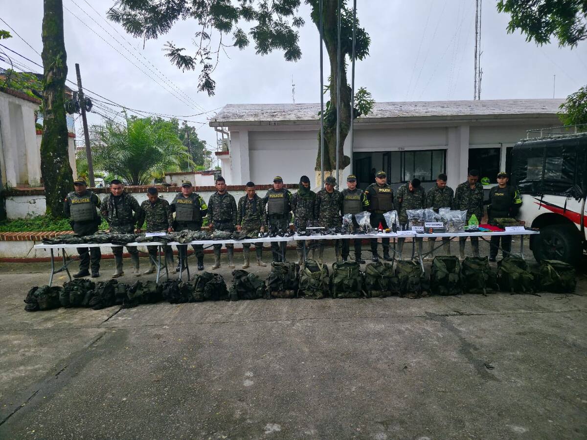 Capturan a nueve integrantes del grupo armado Comandos de Frontera