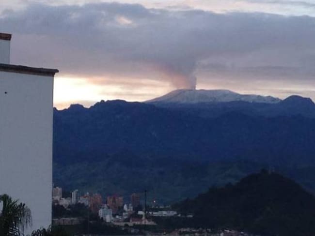 Dos sismos se registraron en el volcán Nevado del Ruiz. Foto: La W/ Óscar Bayona.