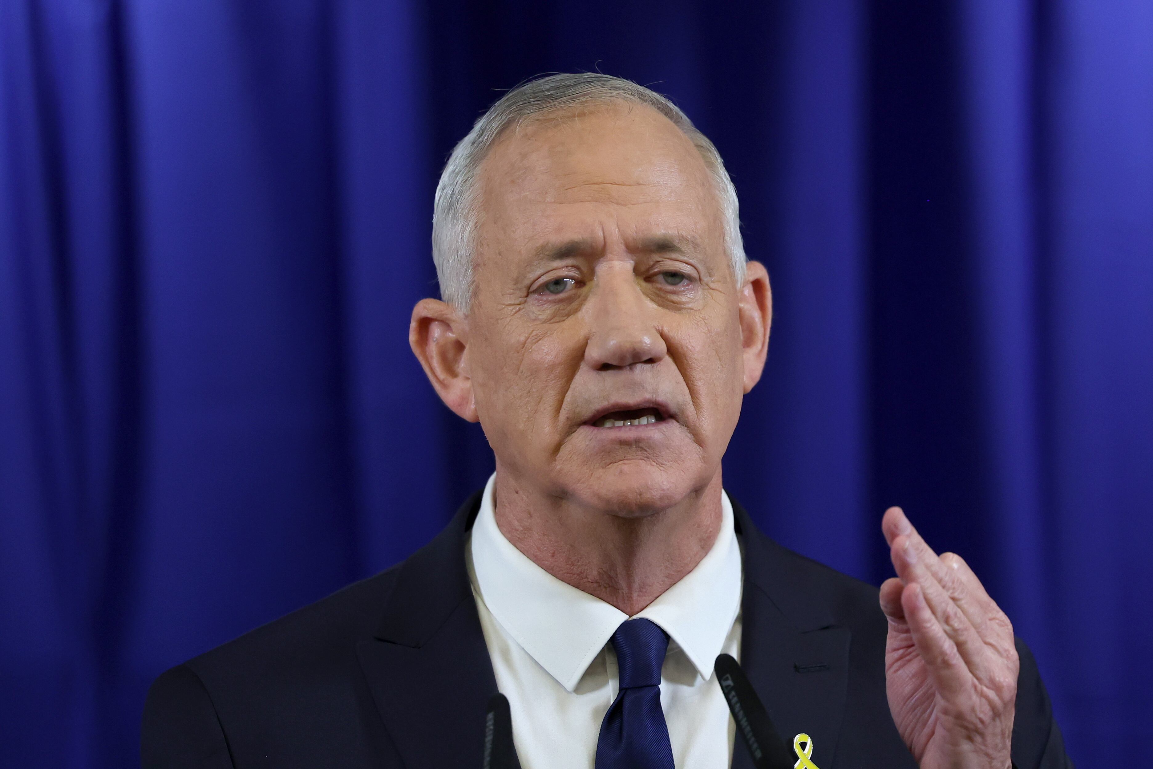 Benny Gantz. Foto: EFE/EPA/ABIR SULTAN