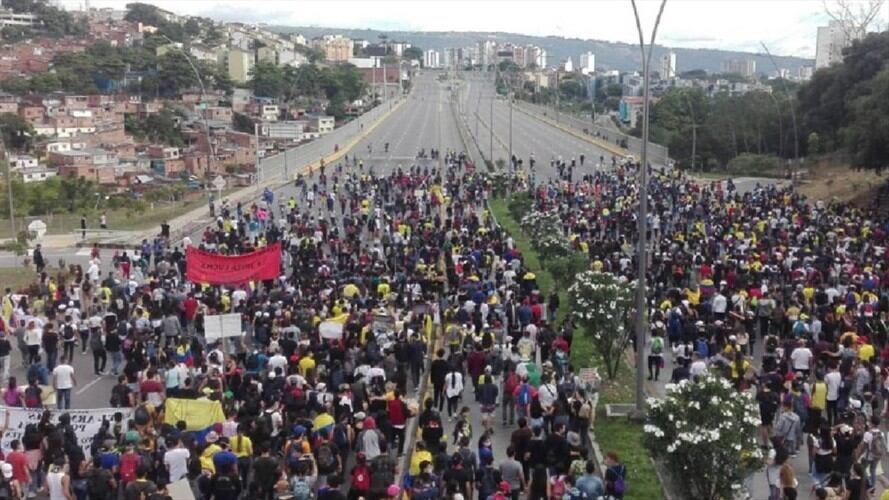 Paro Bucaramanga . Foto:suministrada.