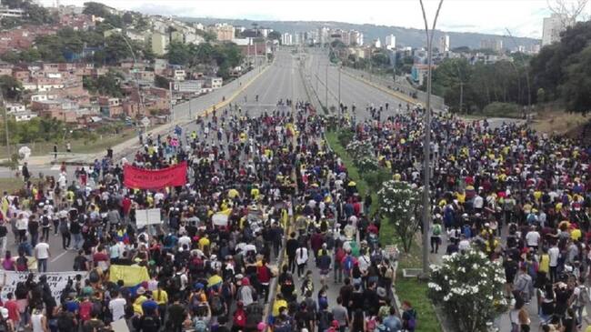 Paro Bucaramanga . Foto:suministrada.