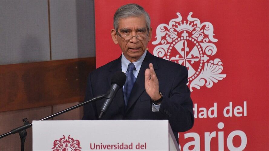 El general (r) Jorge Enrique Mora exnegociador del acuerdo de paz con las Farc criticó fuertemente la forma en la que se negoció el Proceso de Paz. Foto: Colprensa / GERMÁN ENCISO