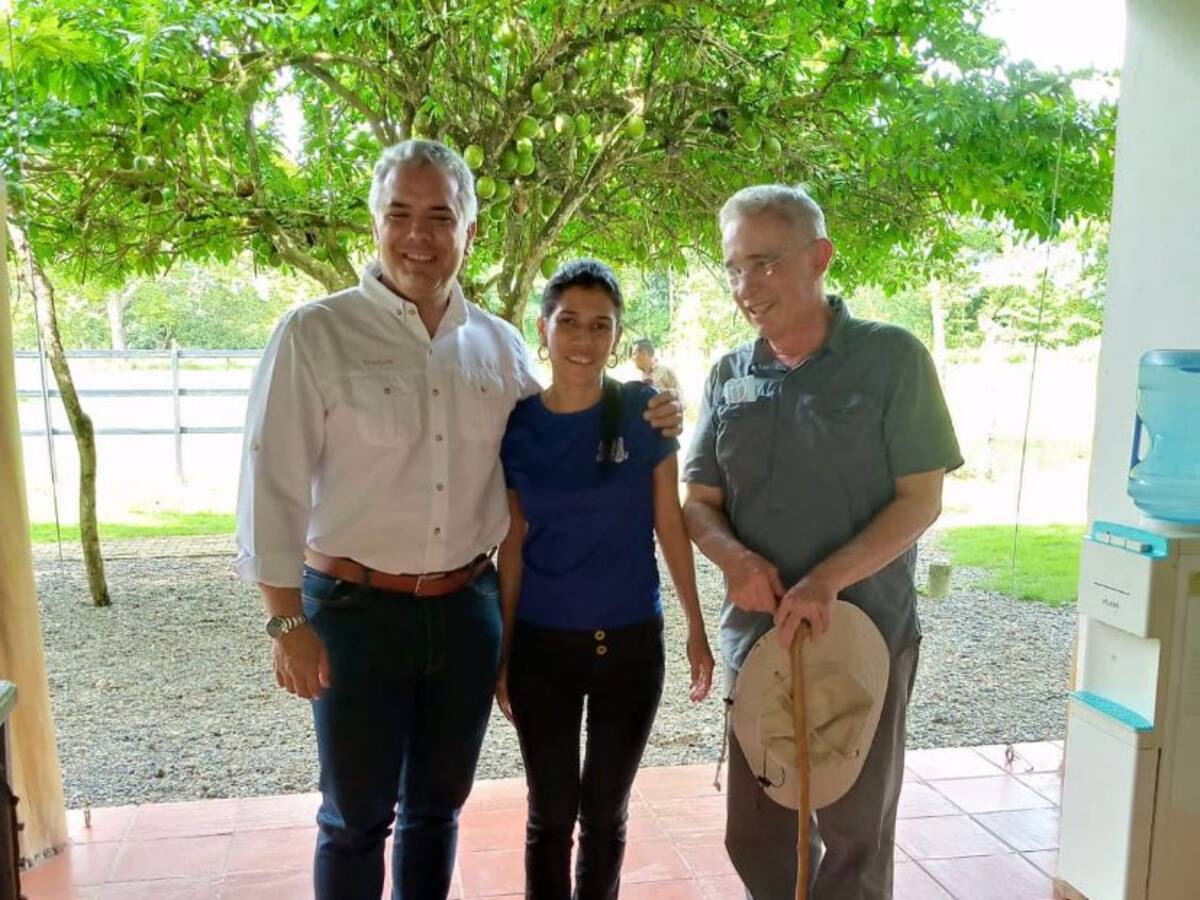 Presidente Iván Duque se reunió con Álvaro Uribe