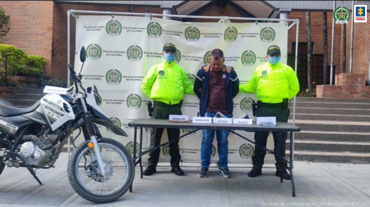 Cárcel para alias ‘Talío’, presunto integrante del Clan de Oriente. Foto: Twitter Fiscalía.