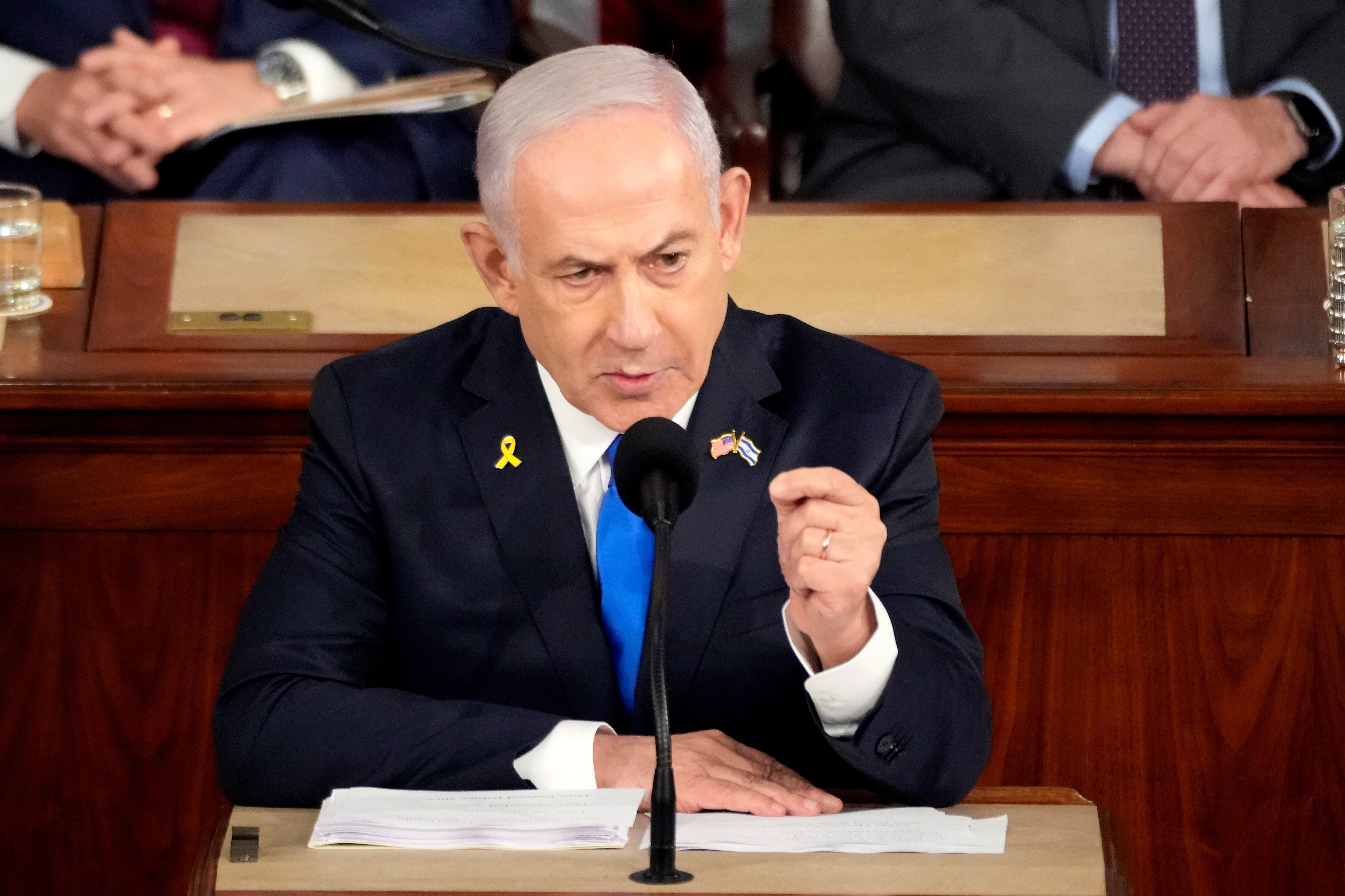 Netanyahu FOTO: Kent Nishimura/Getty Images