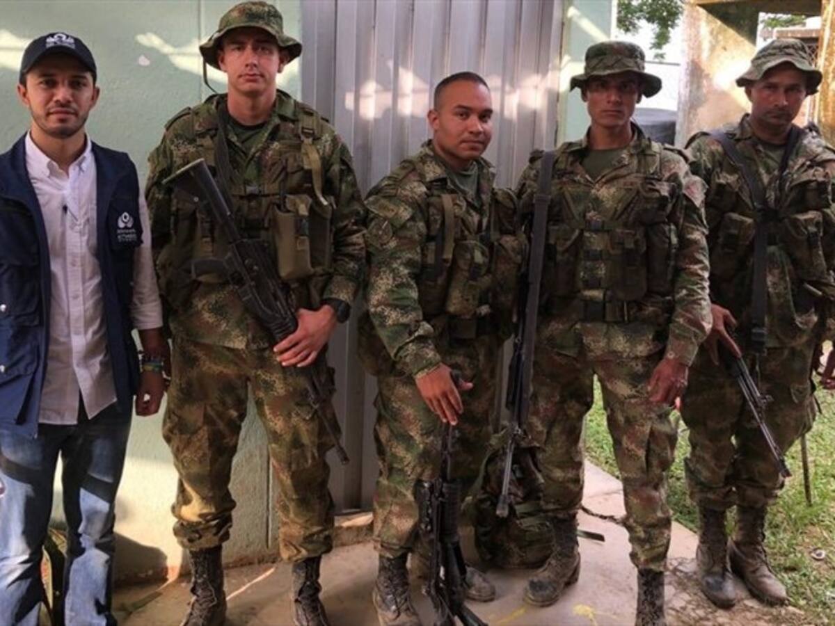 Liberados cuatro militares que habían sido retenidos en San Calixto