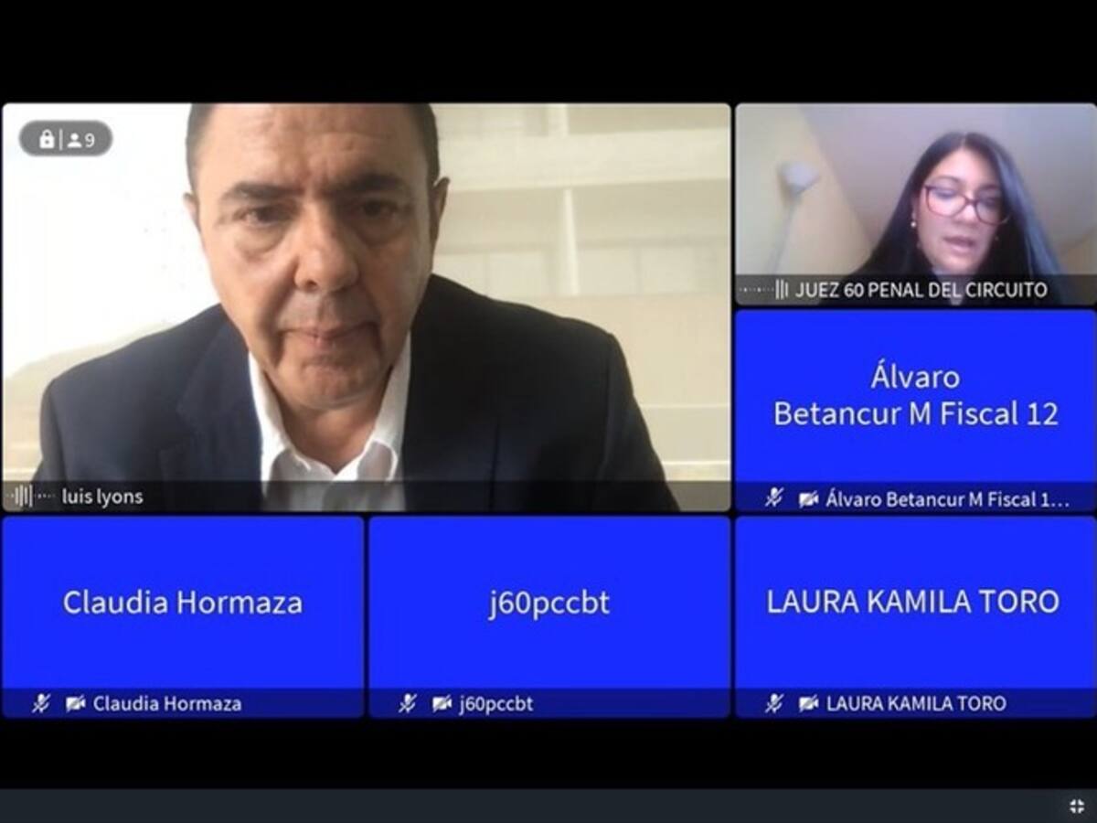 Abogado Luis Ignacio Lyons busca negociar con la justicia