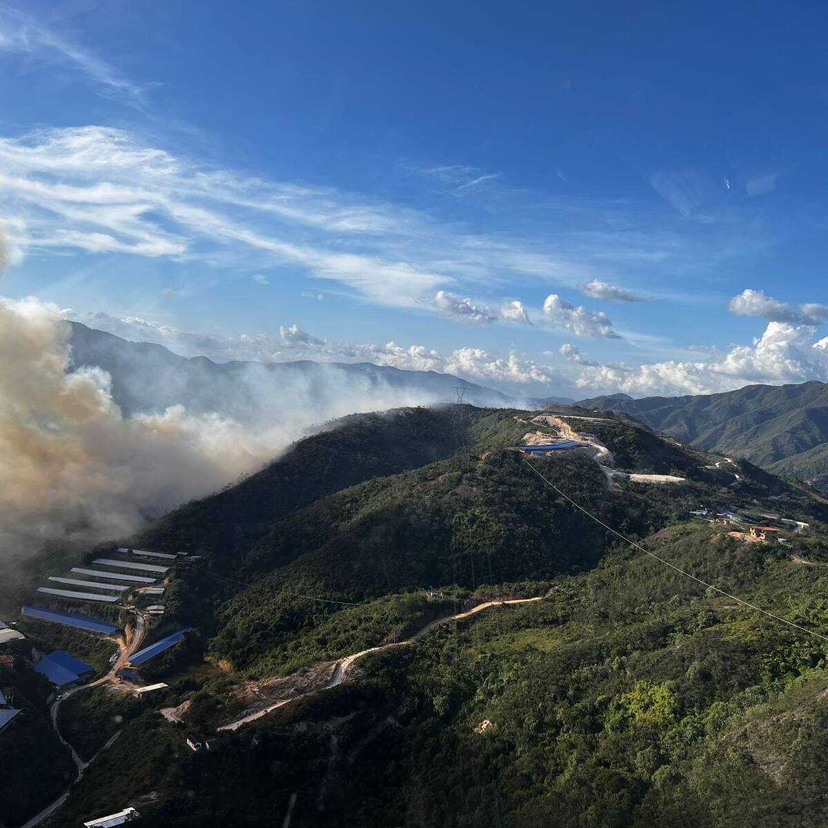 Incendio forestal ha consumido más de 50 hectáreas de vegetación en Ocaña