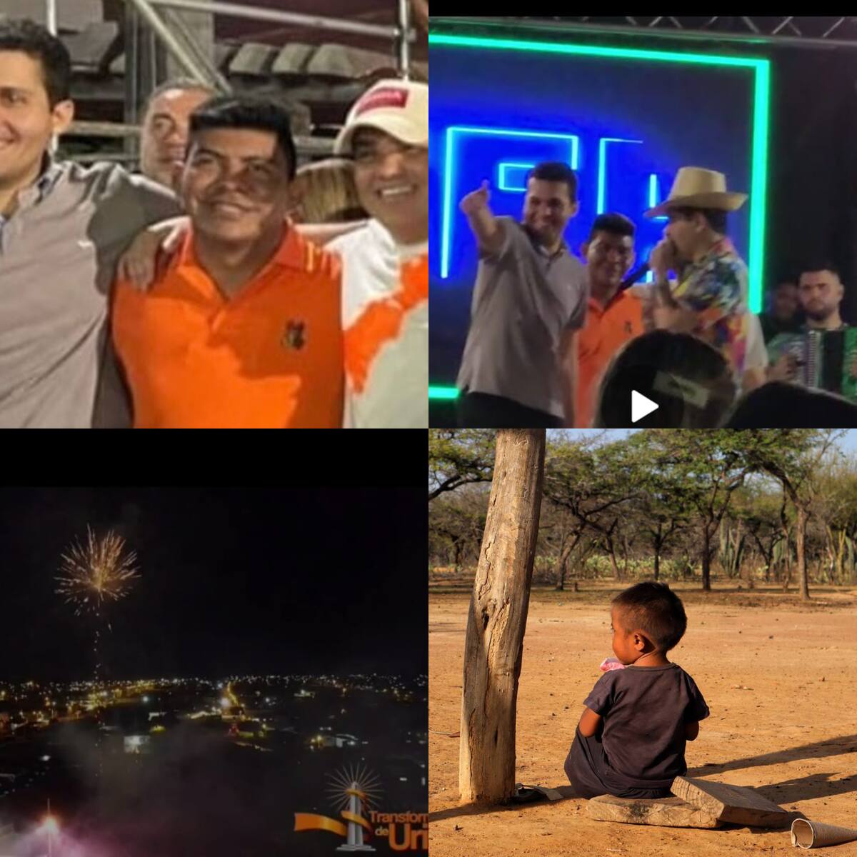 Parrandón político en Uribia mientras niños morían de hambre