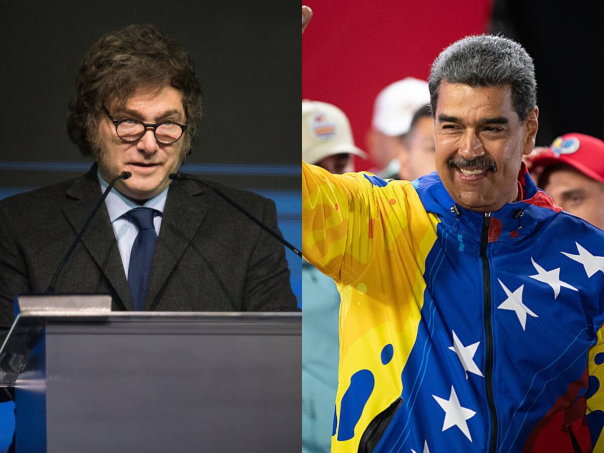 “Los comunistas nos atacan para exterminarnos a nosotros”: Milei a Maduro